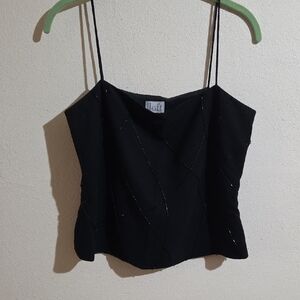 LOFT Elegant Black Camisole